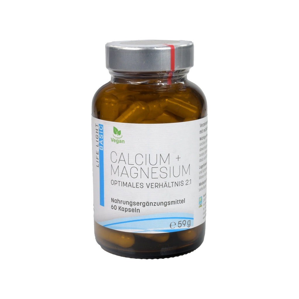 Life Light Basic Calcium + Magnesium 147/73mg Kapseln, 60 St
