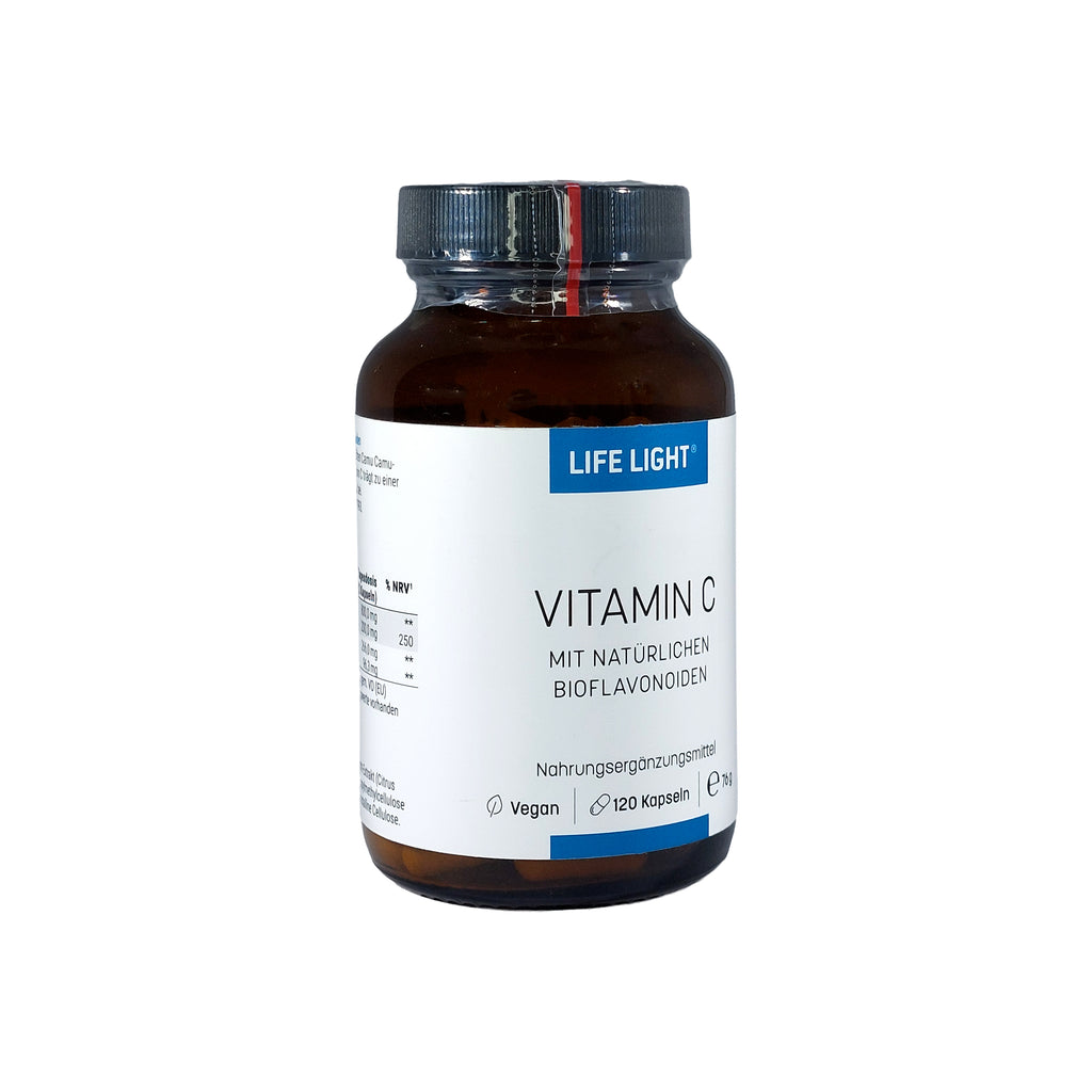 Life Light Vitamin C Buffered Release aus Bioflavon 100mg Kapseln, 120 St