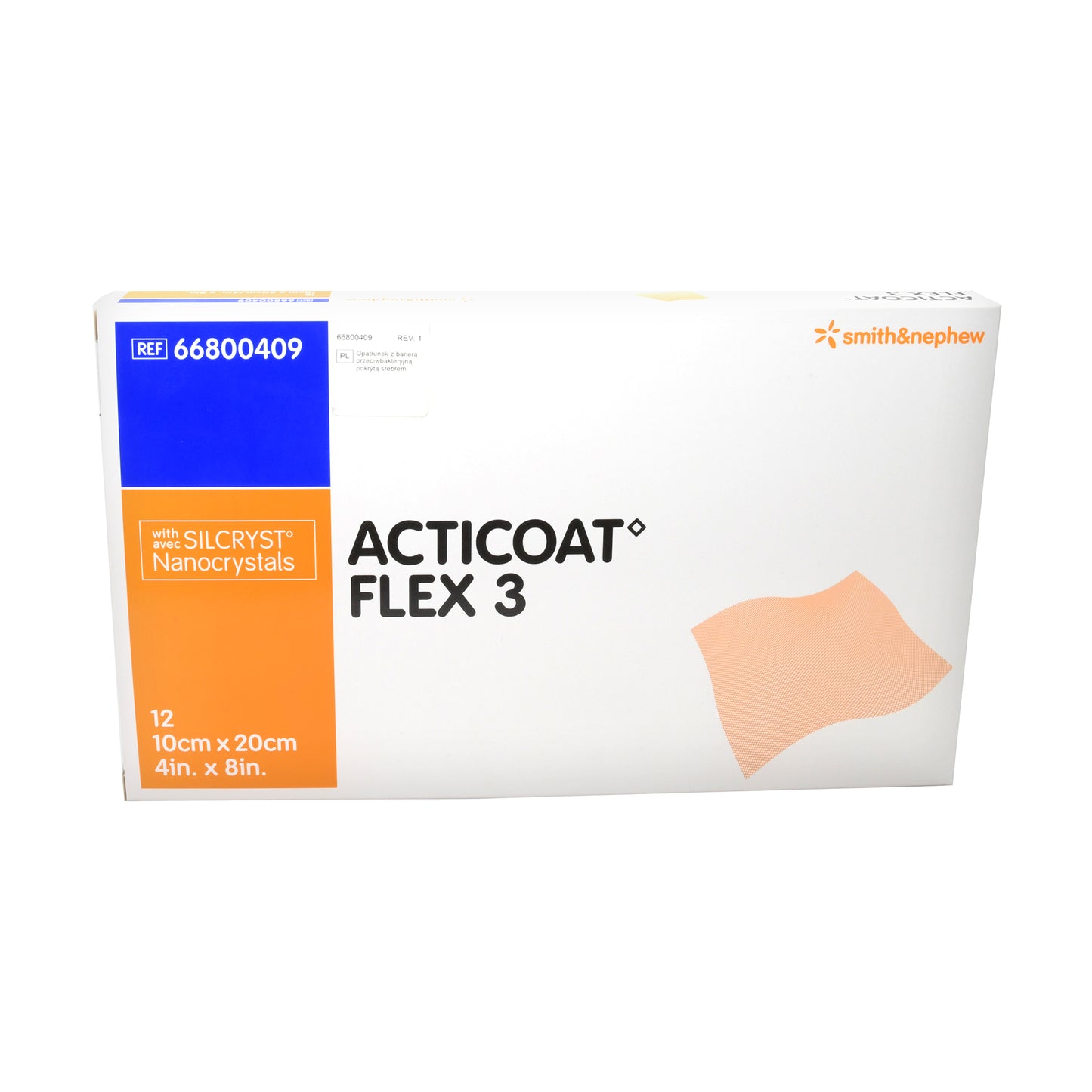 Acticoat Flex 3 Verband 10 x 20cm, 12 St