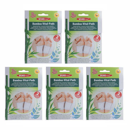 WUNDmed Bambus Vital-Pads 5x 2 Stück. [MHD: 08/2025] (PZN: 12579531)