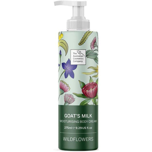 Goats Milk Moisturising Body Cream Wild Flowers