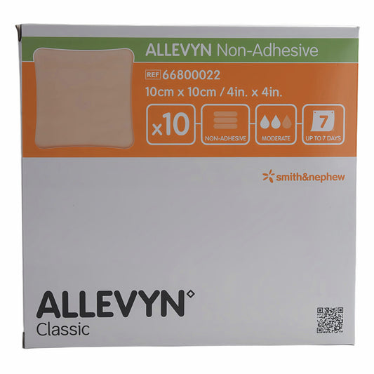 Allevyn Non-Adhesive 10x10cm Wundverband 10 Stk. [MHD: 08/2025] (PZN: 16222317)