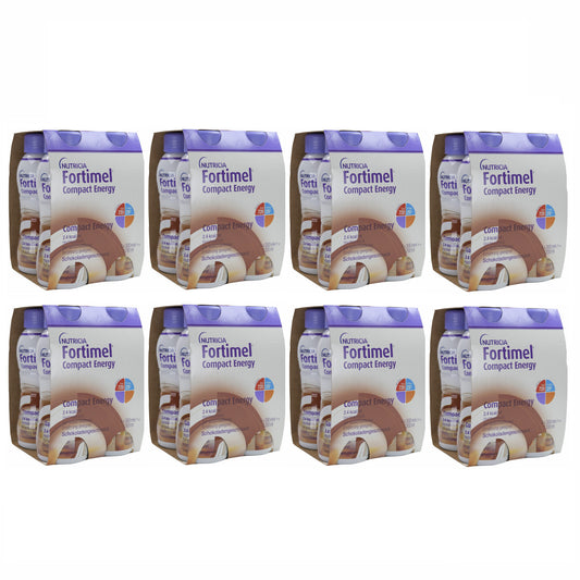 Fortimel Compact Energy 2.4 kcal/ml Schokolade 8x4x300 ml [MHD: 23.08.2025]