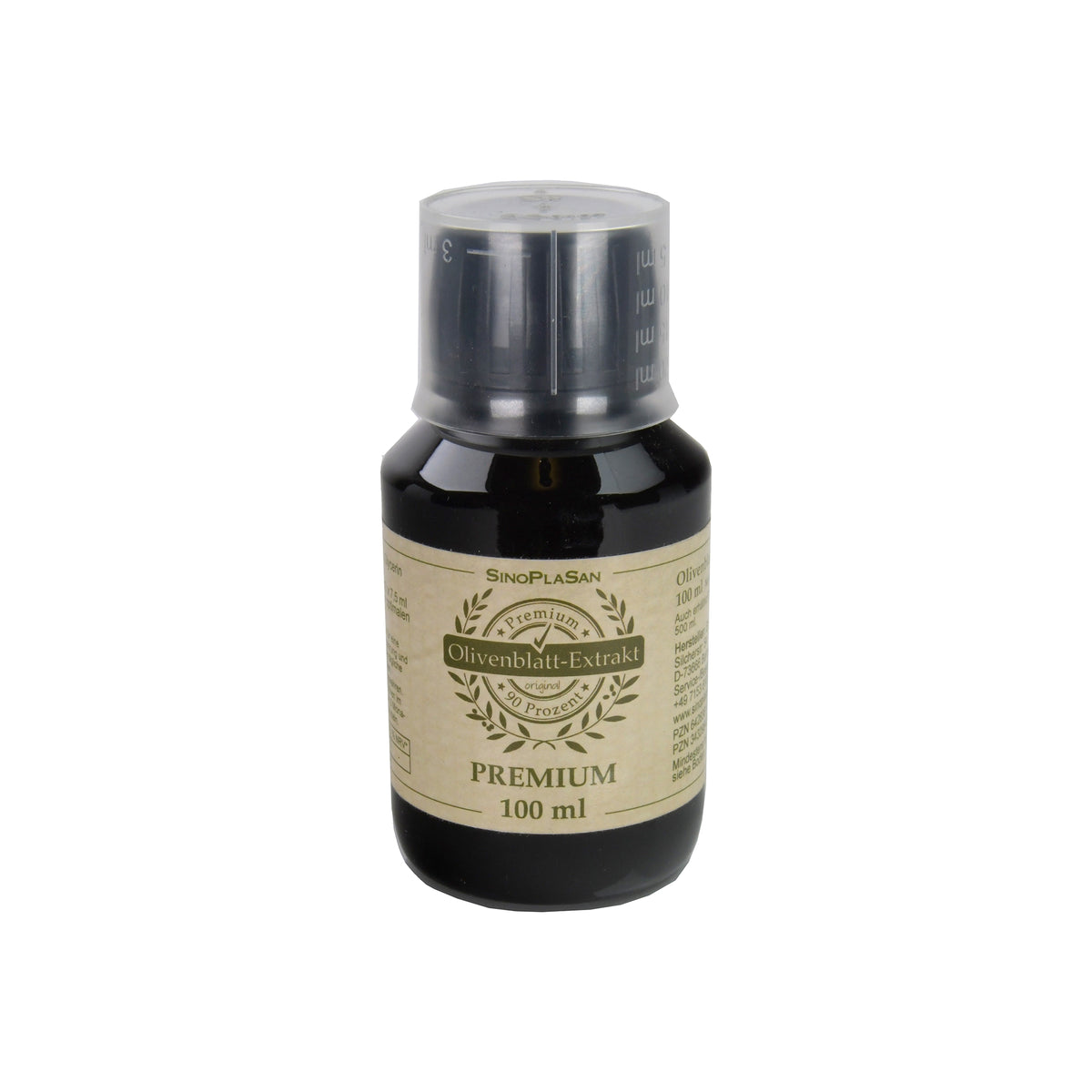 SinoPlaSan Olivenblatt-Extrakt Premium 90%, 100 ml