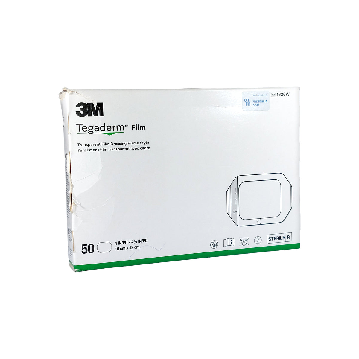3M Tegaderm Film 1626W 10cm x 12cm, 50 St