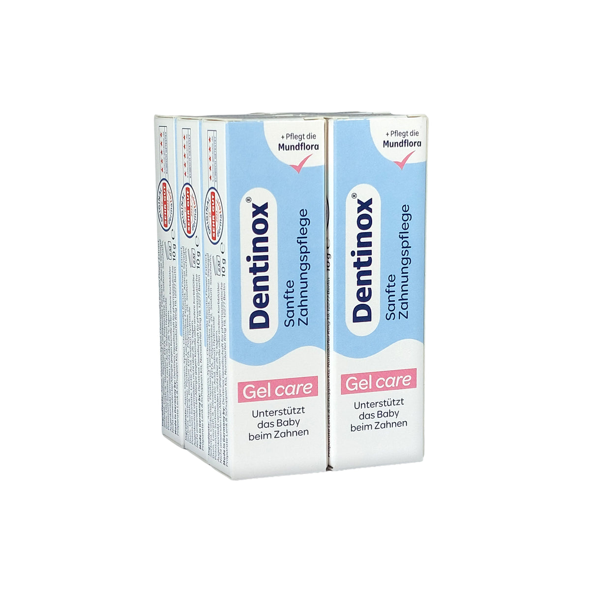 Dentinox Gel Care Sanfte Zahnungspflege 6er-Pack, 6x10 g
