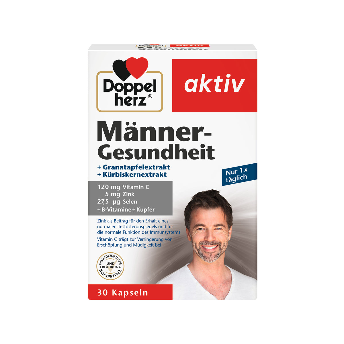 Doppelherz aktiv Männer-Gesundheit Kapseln, 30 St