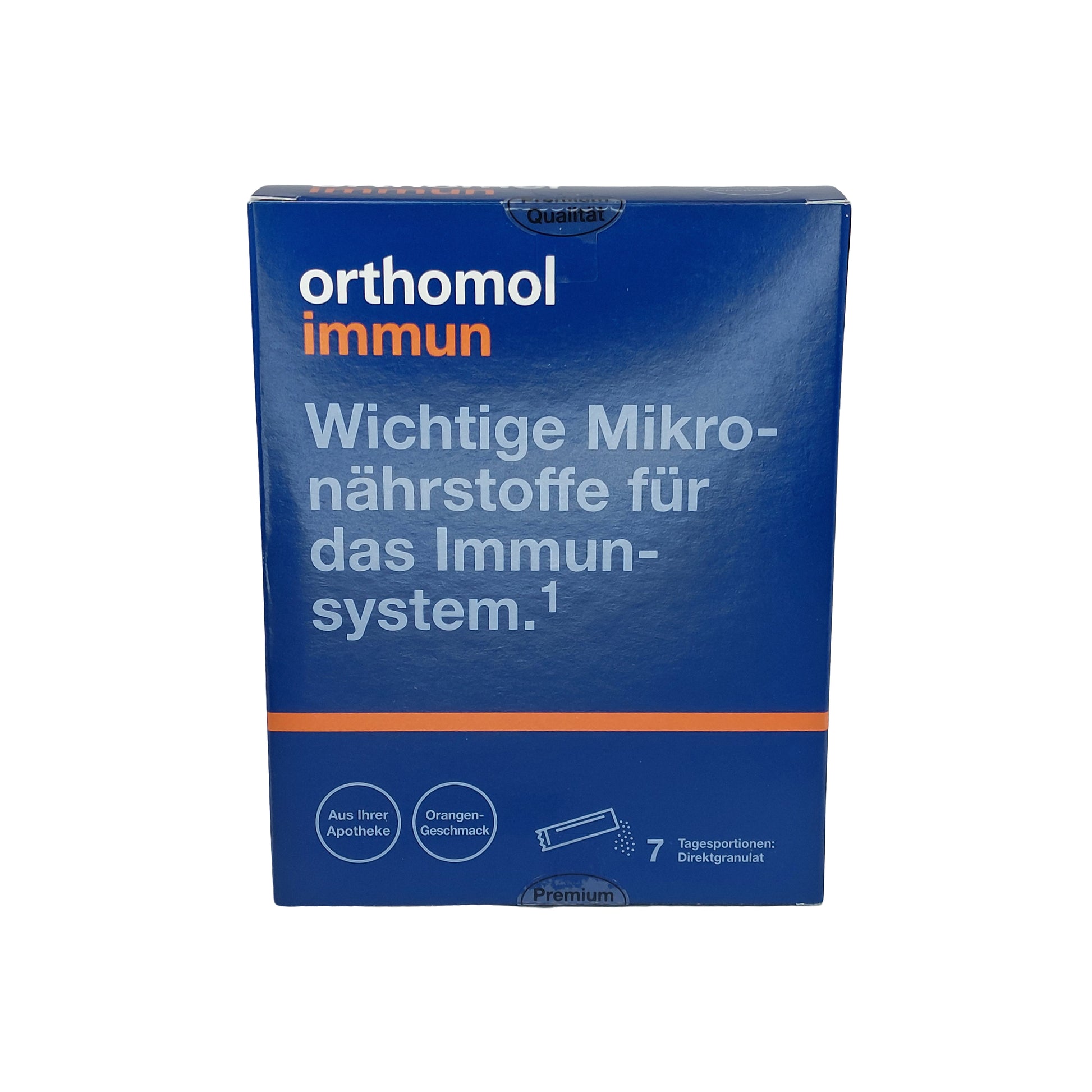 orthomol immun Direktgranulat Orange, 7 St
