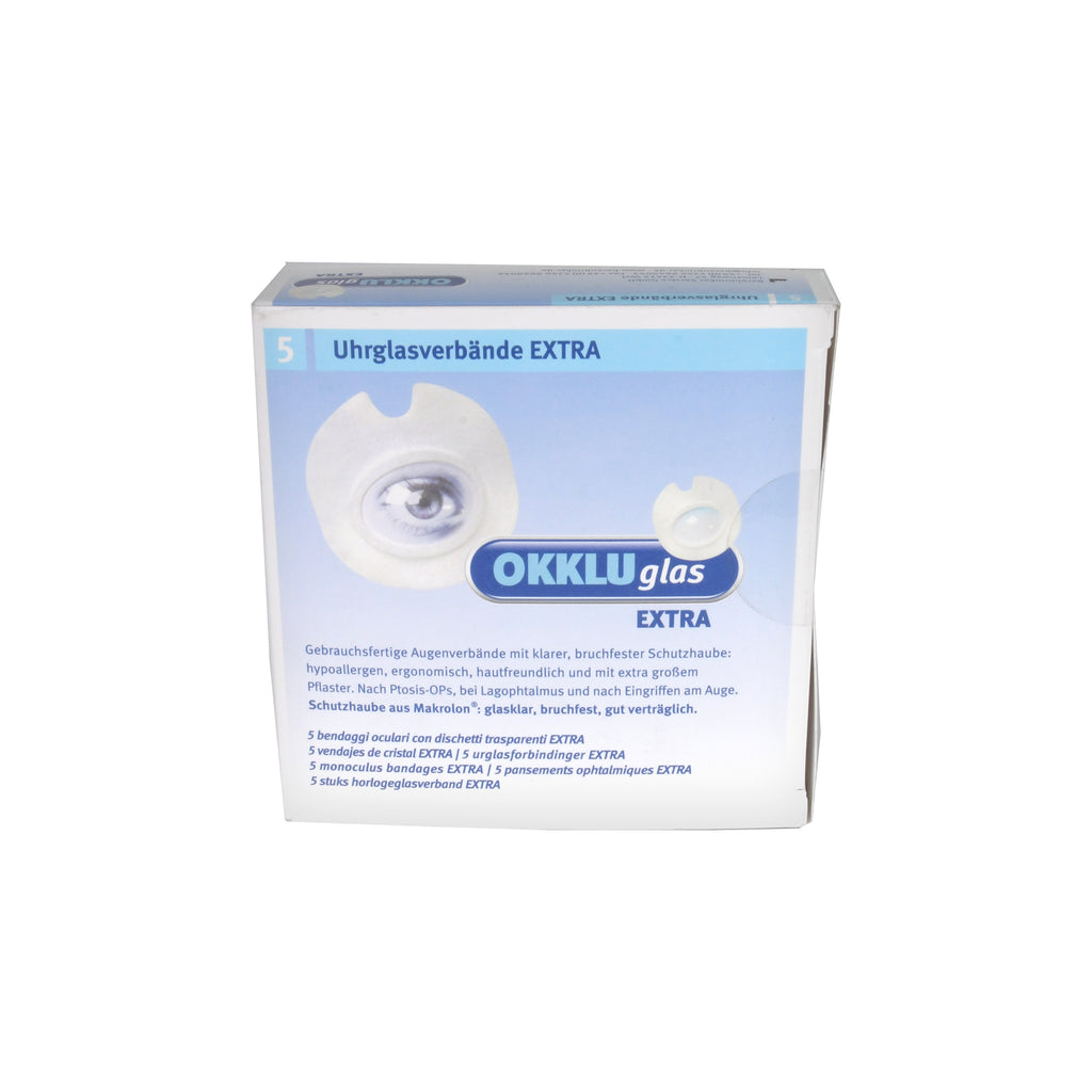 OKKLUglas Extra Uhrglasverband, 5 St