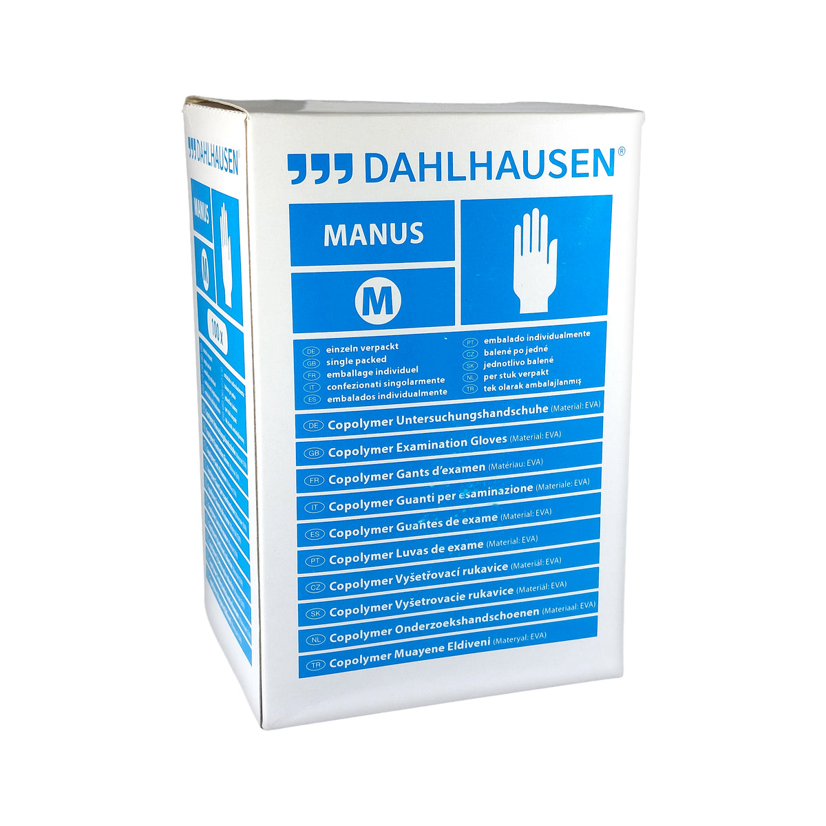 Dahlhausen Copolymer Handschuhe steril Gr. M, 100 St