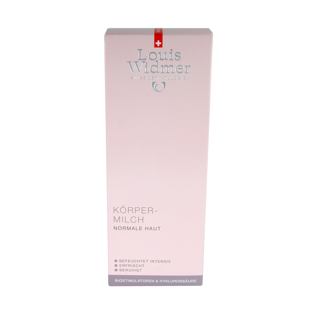 Widmer Körpermilch normale Haut leicht parfümiert, 200 ml
