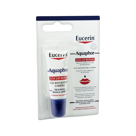 Eucerin Aquaphor SOS Lip Repair, 10 ml