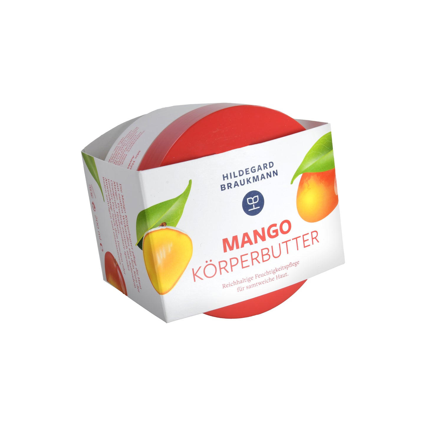 Hildegard Braukmann Mangobutter Körper Creme, 200 ml