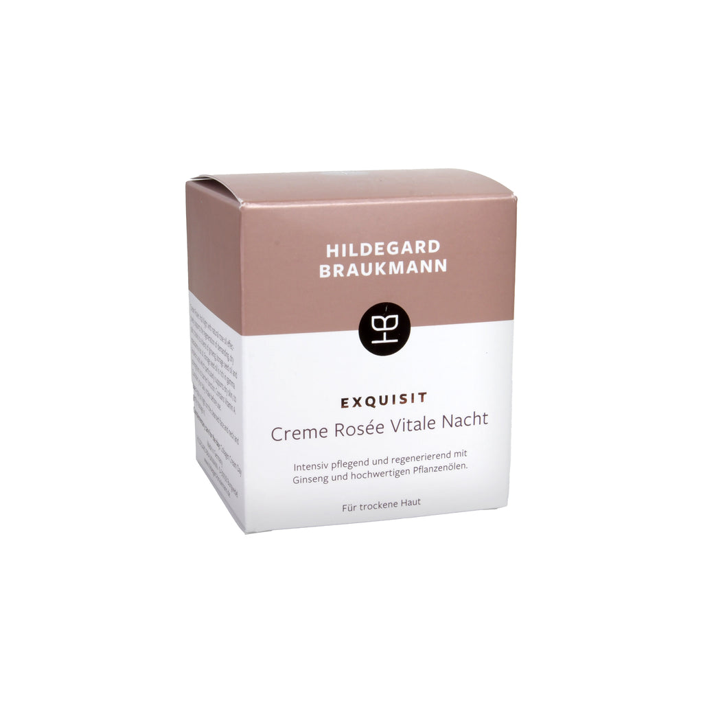 Hildegard Braukmann Exquisit Nacht Creme Rosée Vital, 50 ml