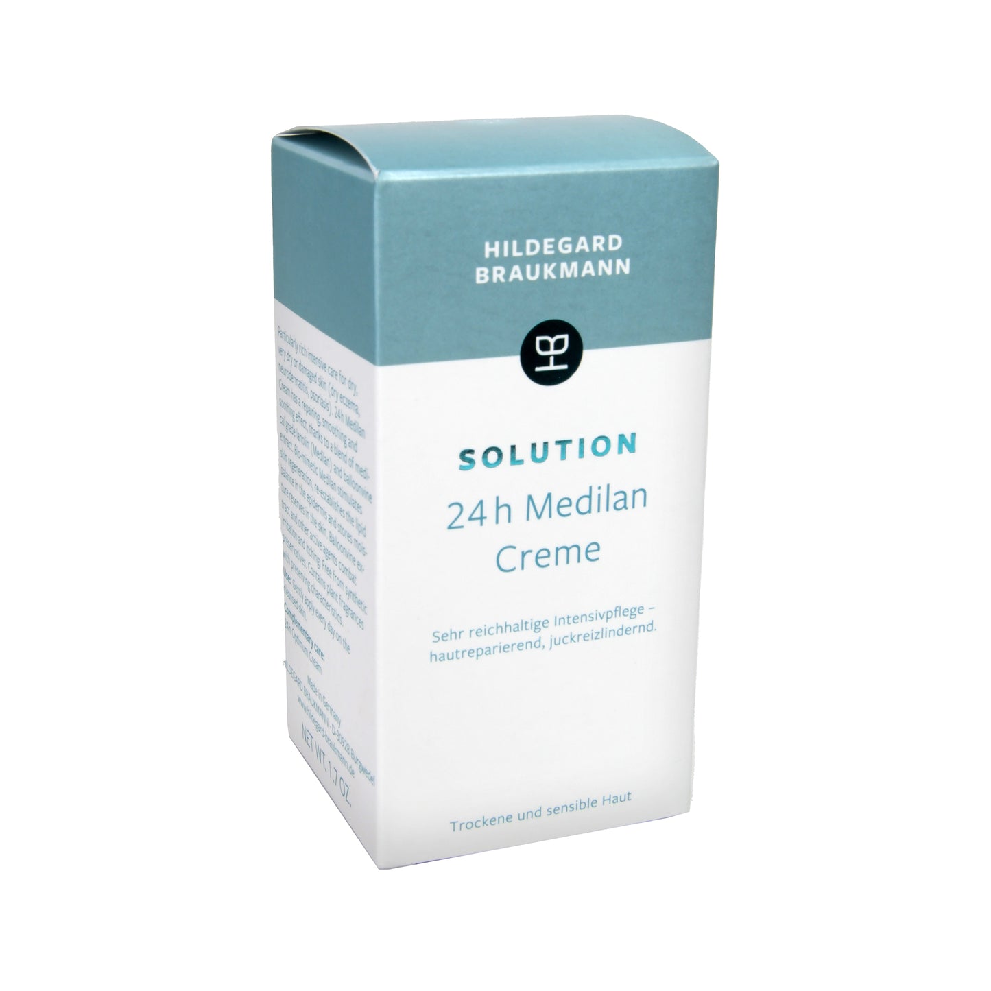 Hildegard Braukmann Solution 24h Medilan Creme, 50 ml