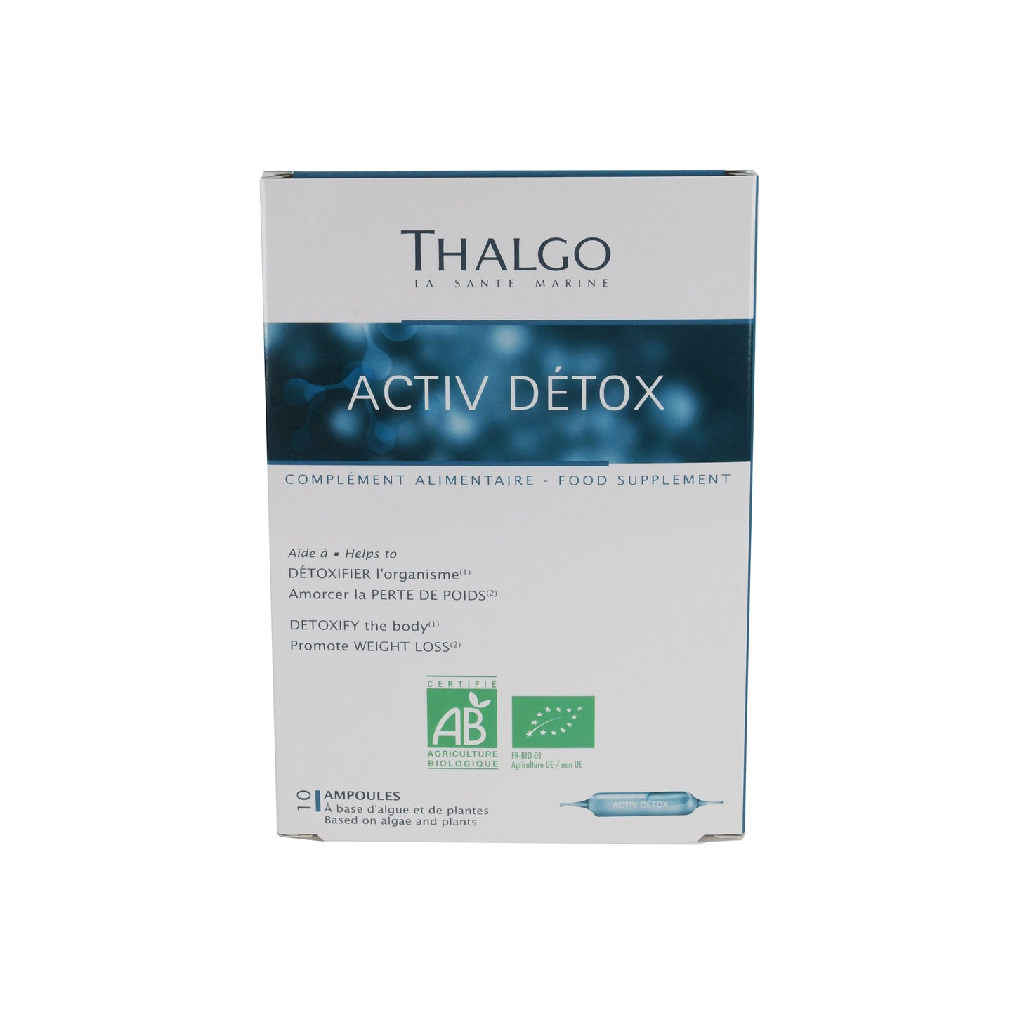 Thalgo Active Detox Trink-Ampullen, 10x10 ml