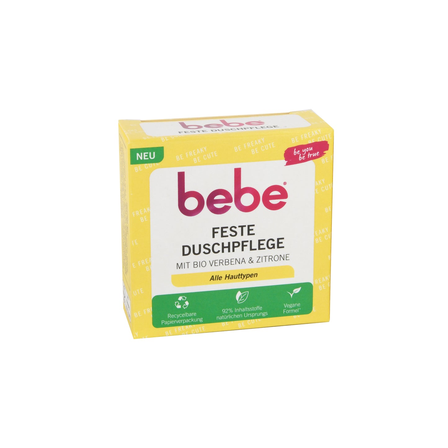 bebe Solid Shower Care Verbena &amp; Lemon all skin types, 80 g