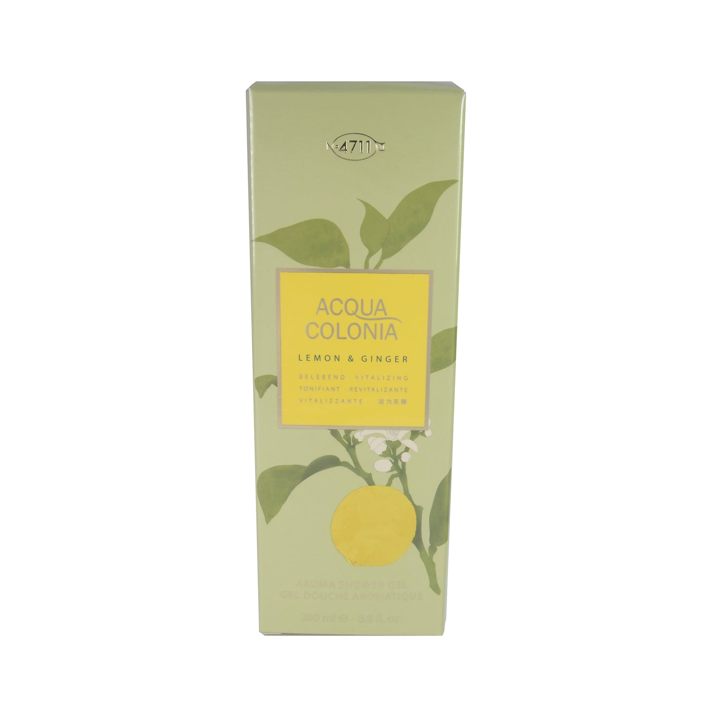 4711 Acqua Colonia Lemon &amp; Ginger shower gel, 200 ml