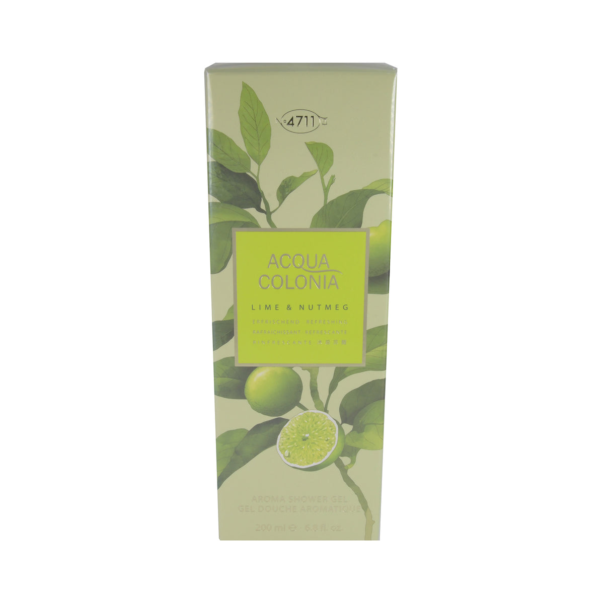4711 Acqua Colonia Lime & Nutmeg Duschgel, 200 ml