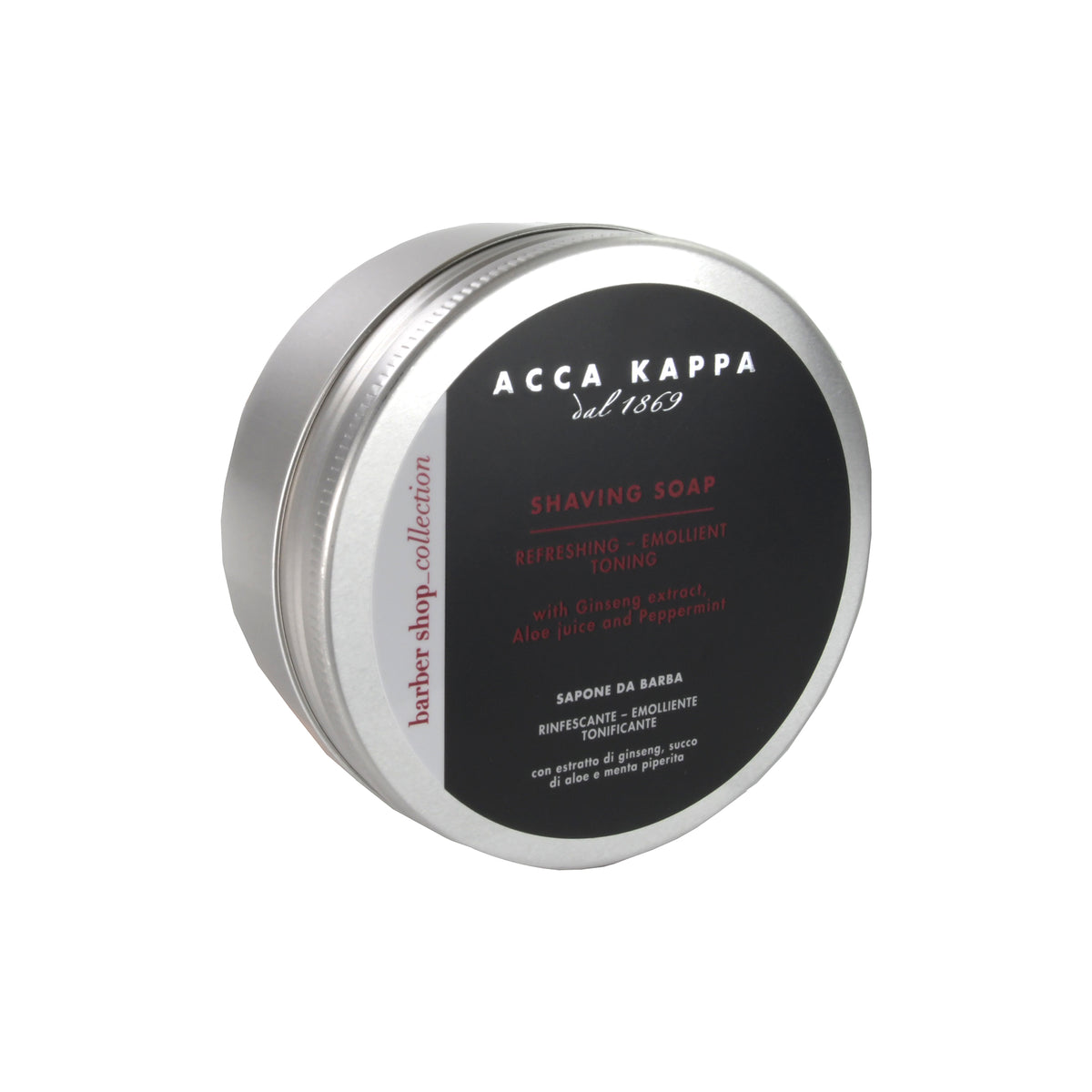 Acca Kappa Barber Shop Shaving Soap Rasierseife, 250 ml