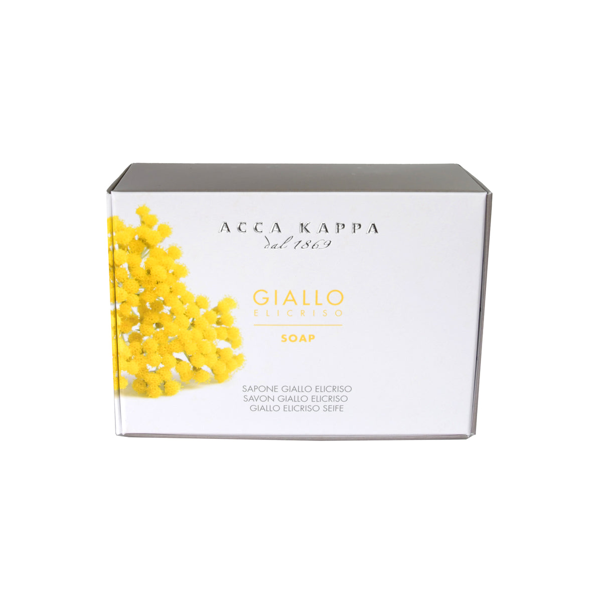 Acca Kappa Giallo Elicriso Soap Seifenstück, 150 g
