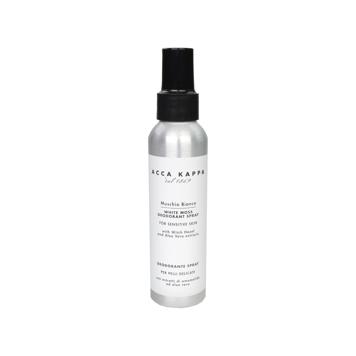 Acca Kappa Muschio Bianco White Moss Deodorant Spray, 125 ml