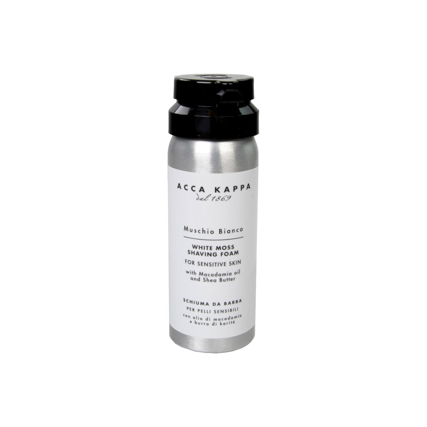 Acca Kappa Muschio Bianco White Moss Shaving Foam, 50 ml