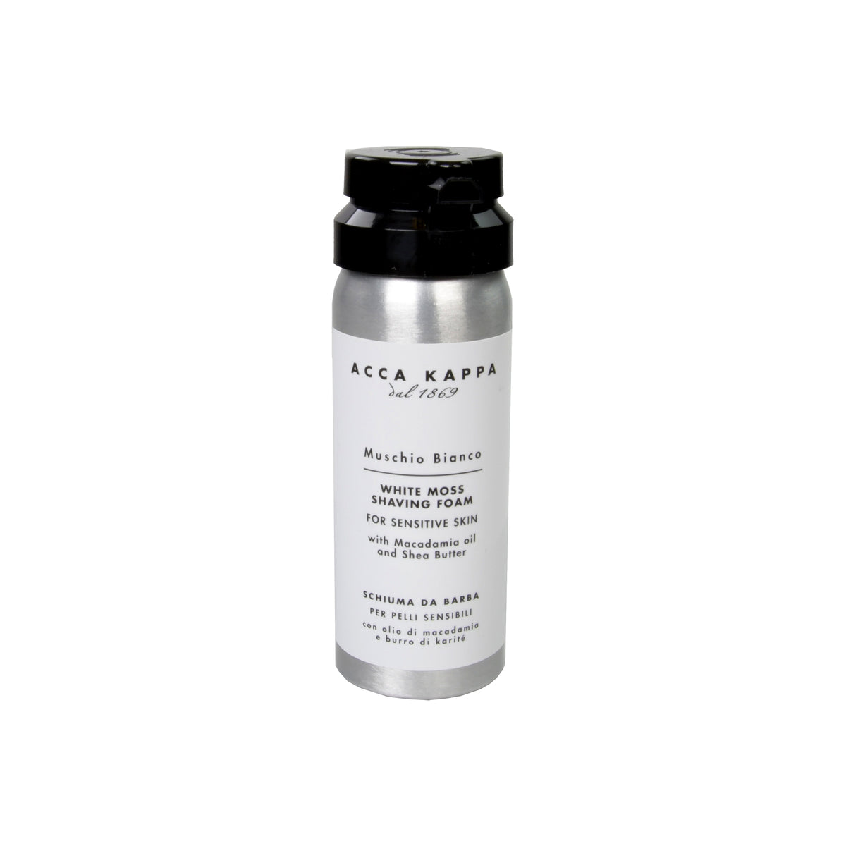 Acca Kappa Muschio Bianco White Moss Shaving Foam, 50 ml
