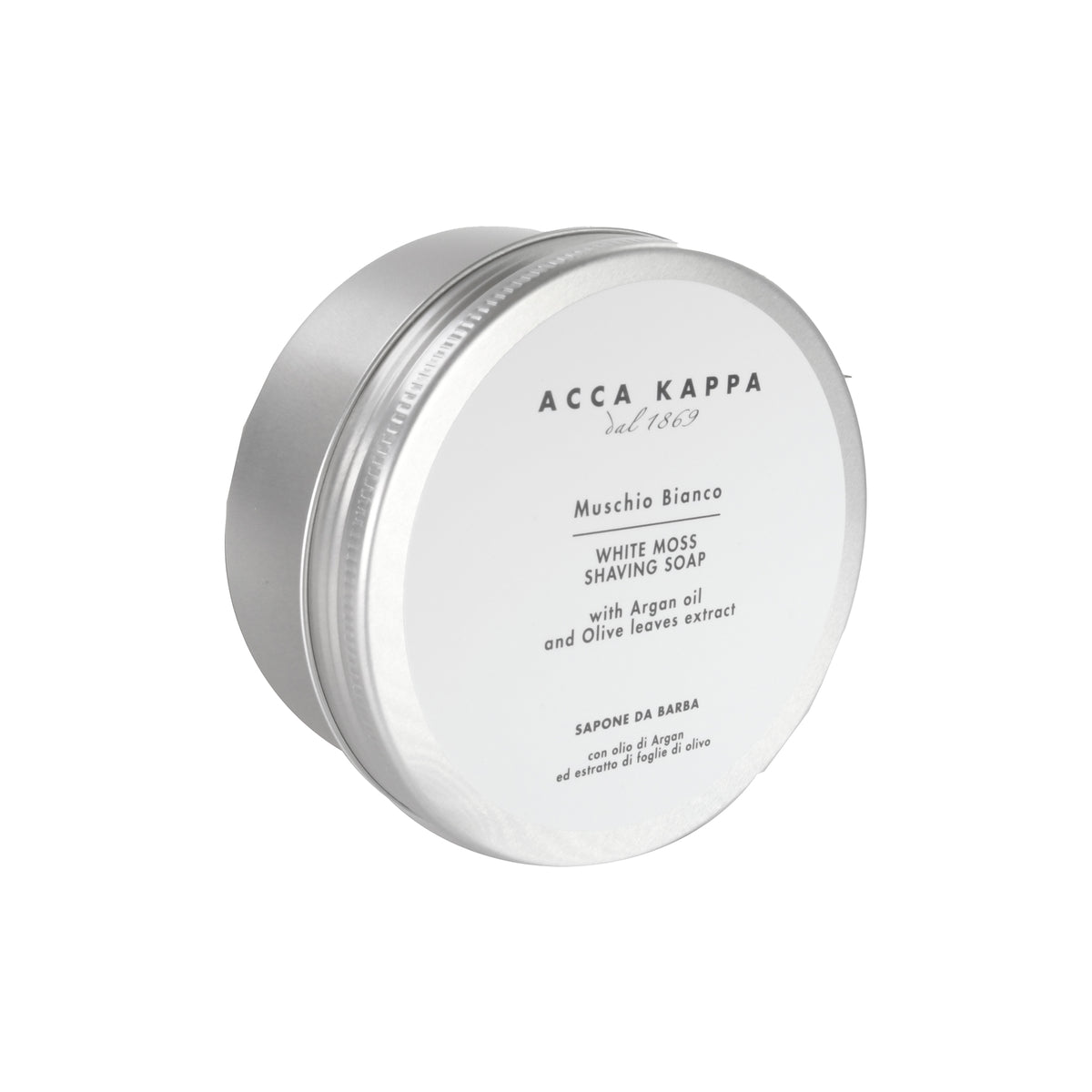 Acca Kappa Muschio Bianco White Moss Shaving Soap, 250 ml