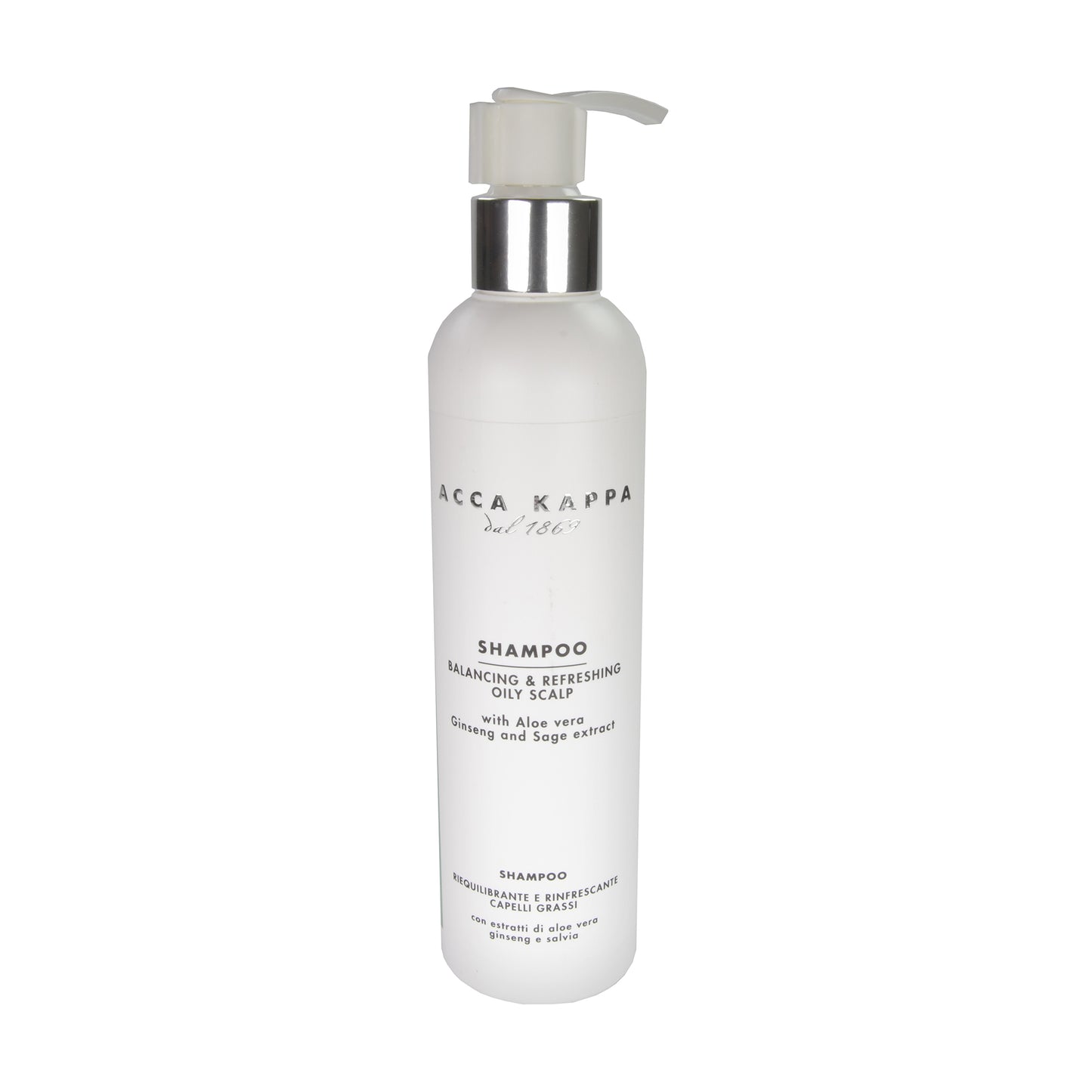 Acca Kappa Oily Scalp Shampoo fettiges Haar, 250 ml
