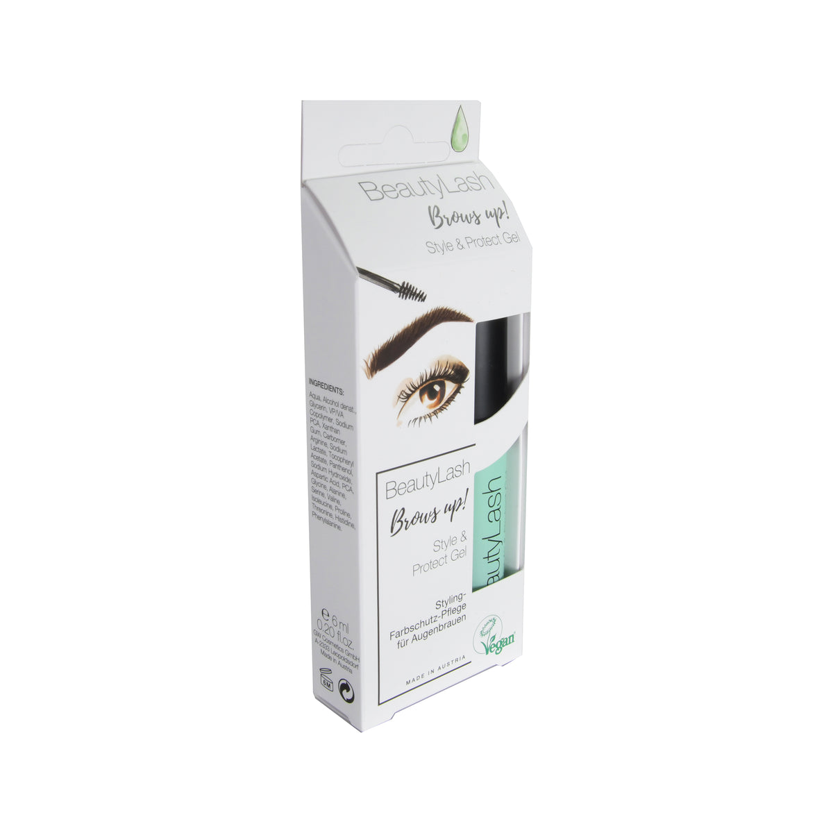 BeautyLash Brows up! Style &amp; Protect Gel, 6 ml