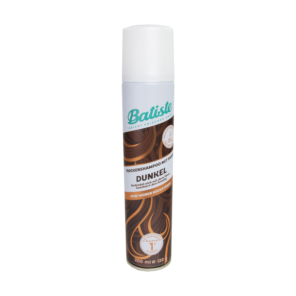 Batiste Trockenshampoo mit Farbe Dunkles Haar, 200 ml