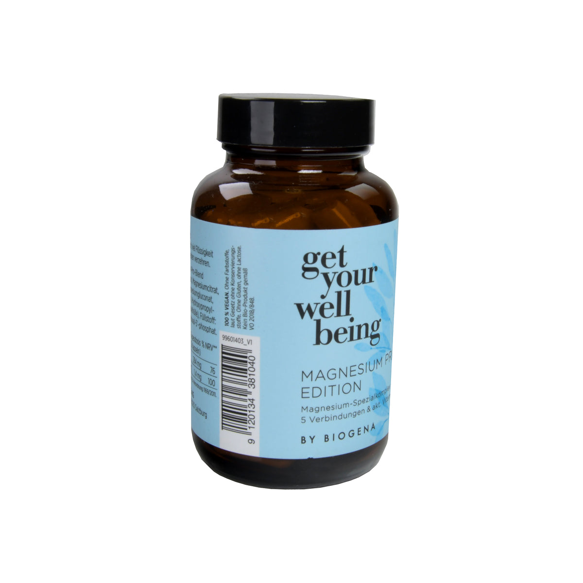 Biogena get your wellbeing MAGNESIUM Pro Edition Spezialkomplex Kapseln, 60 St