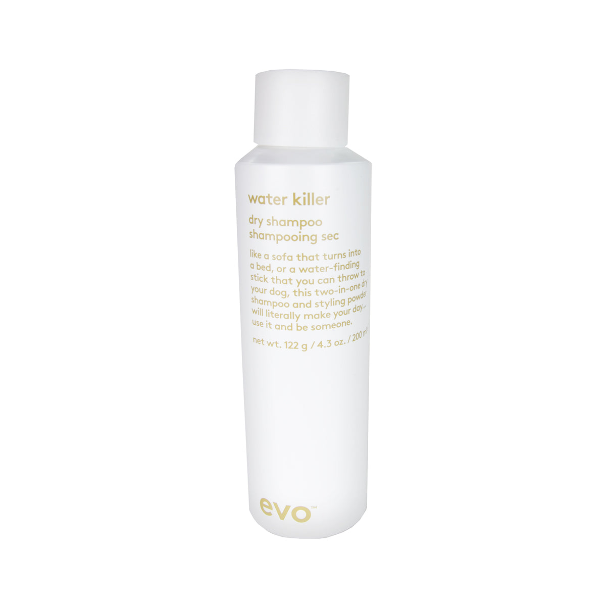 evo Hair Water Killer Dry Shampoo, 200 ml