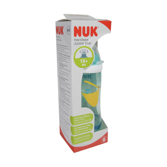 NUK Junior Cup Push-Pull Aufsatz Pelikan, 18+ Monate, 300ml, 1 St