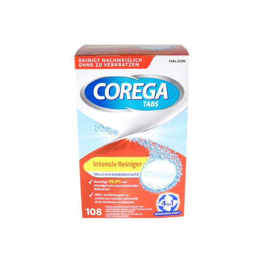 Corega Tabs Intensiv Reiniger Rundumschutz, 108 St
