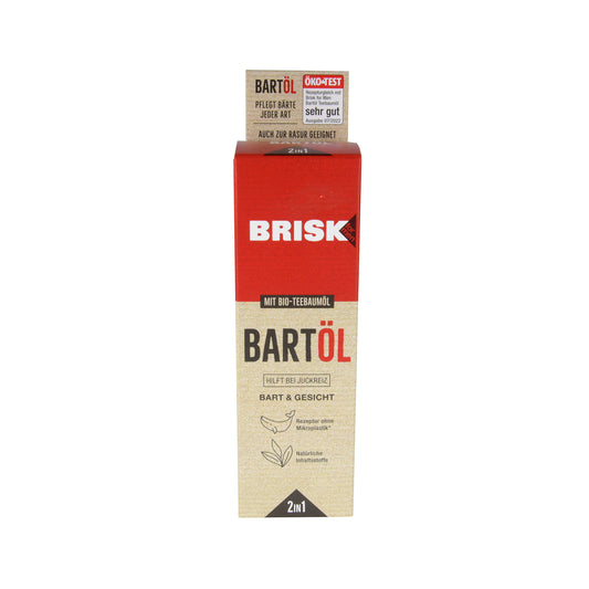 Brisk 2in1 Bartöl, 50 ml
