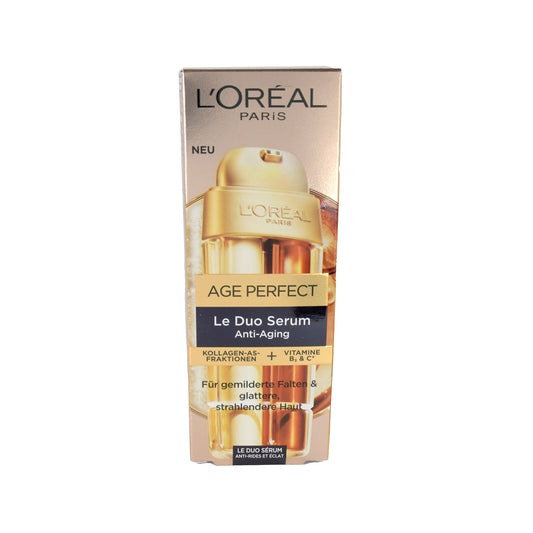 L'Oréal Paris Age Perfect Le Duo Serum Anti-Aging, 30 ml