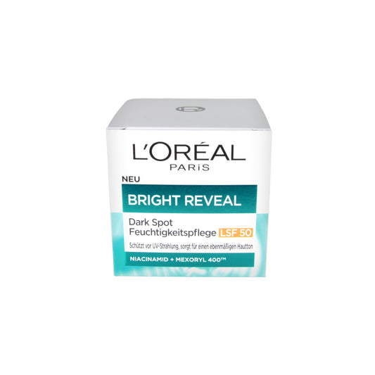 L'Oréal Paris Bright Reveal Dark Spot Feuchtigkeitspflege LSF 50, 50 ml