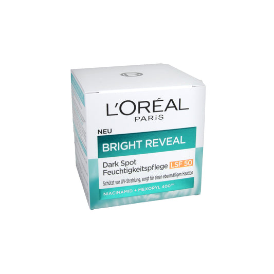 L'Oréal Paris Bright Reveal Dark Spot Feuchtigkeitspflege LSF 50, 50 ml
