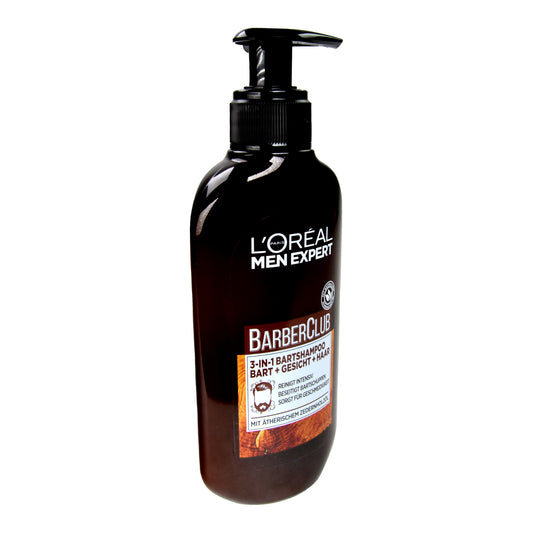 L'Oréal Paris Men Expert Barber Club 3in1 Bartshampoo, 200 ml