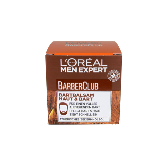 L'Oréal Paris Men Expert Barber Club Bartbalsam Bart + Haut, 50 ml