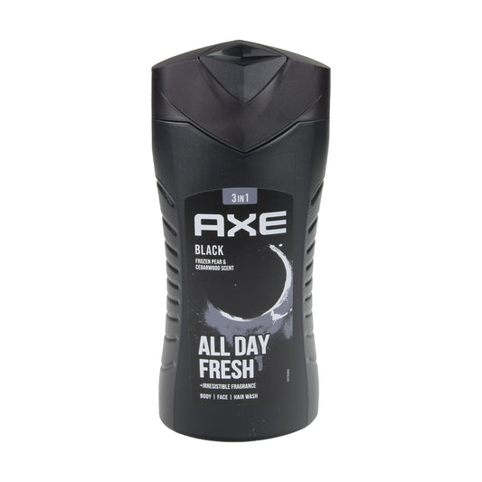 AXE Bodywash Black 3in1 12h Refreshing Fragrance, 250 ml