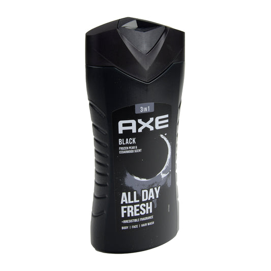 AXE Bodywash Black 3in1 12h Refreshing Fragrance, 250 ml