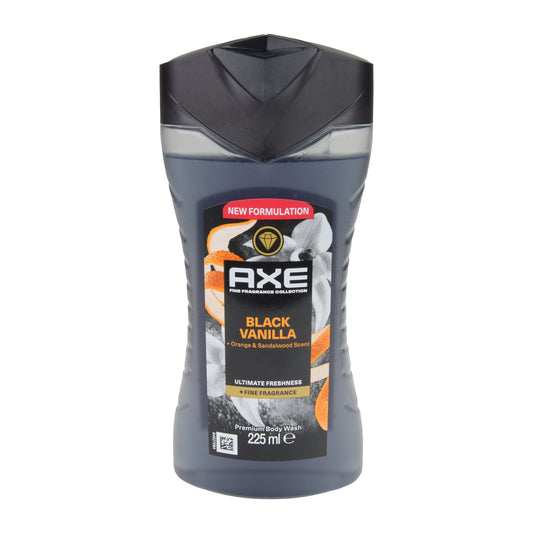 AXE Bodywash Black Vanilla Fine Fragrance Collection, 225 ml