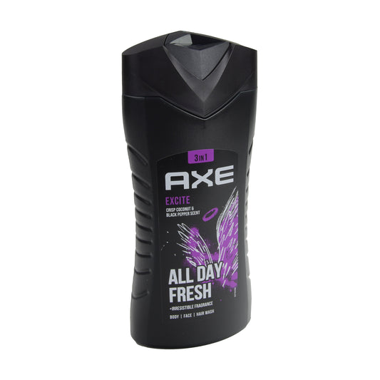 AXE Bodywash Excite 3in1 12h Refreshing Fragrance, 250 ml