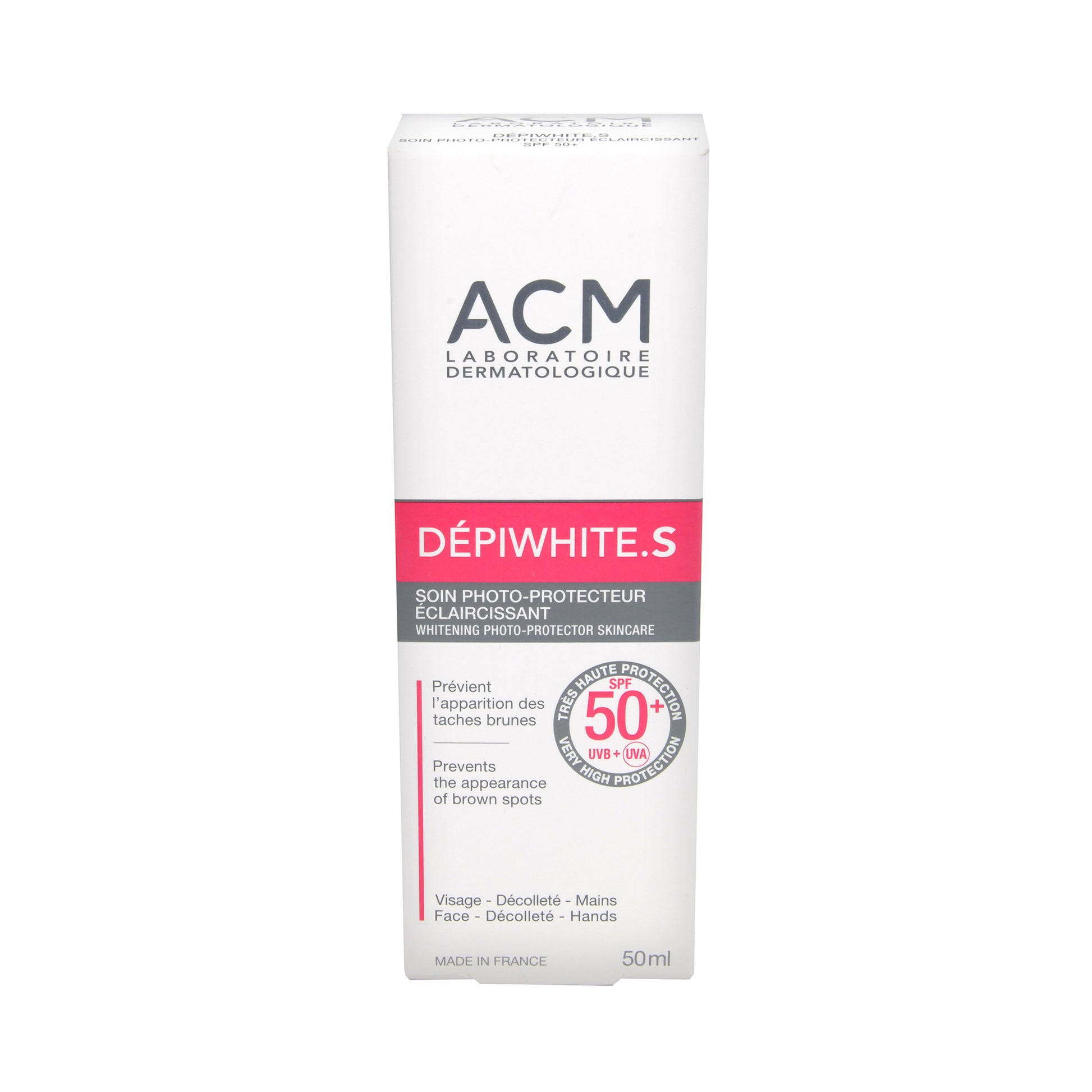 ACM Dépiwhite Whitening Photo-Protector Skincare SPF 50+, 50 ml