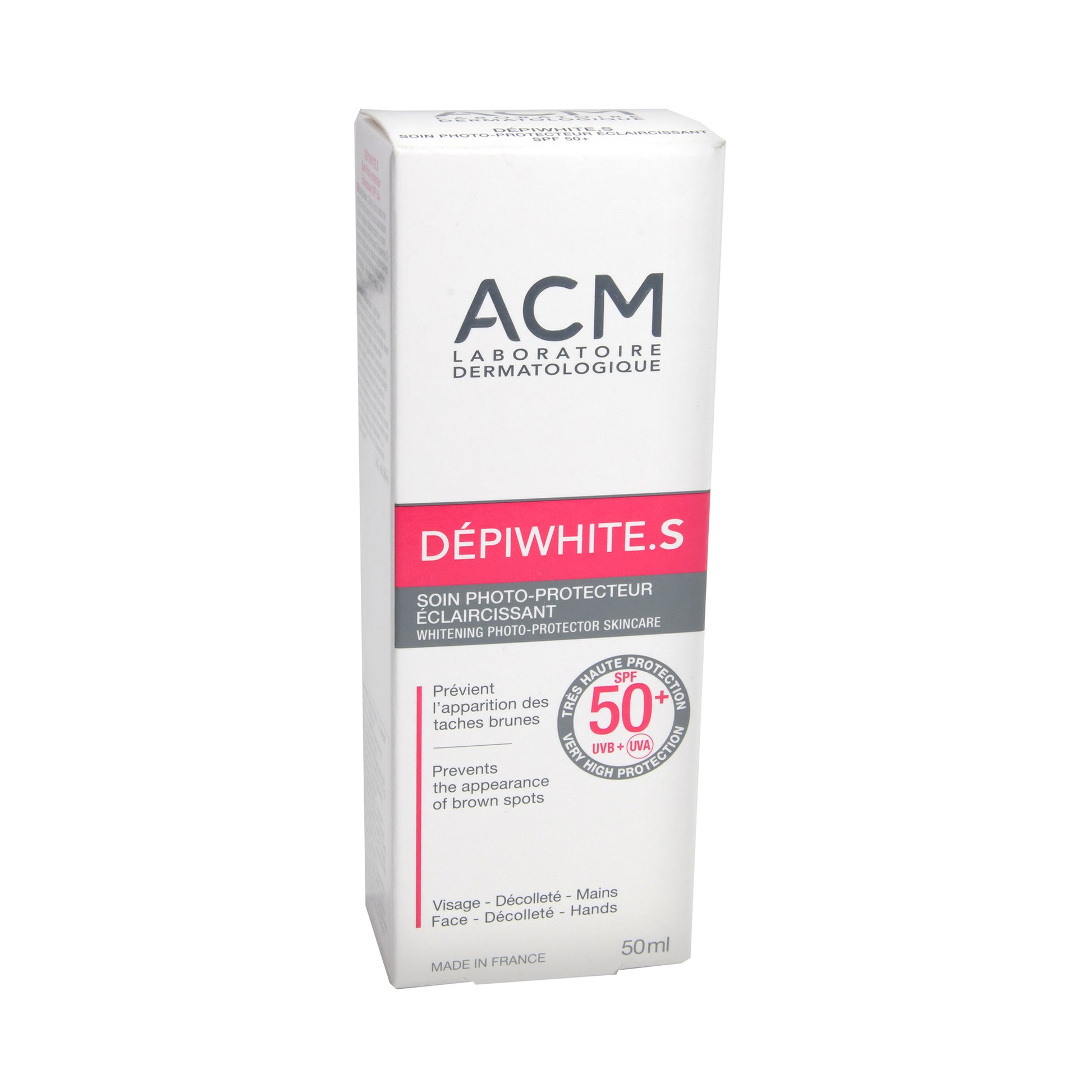 ACM Dépiwhite Whitening Photo-Protector Skincare SPF 50+, 50 ml