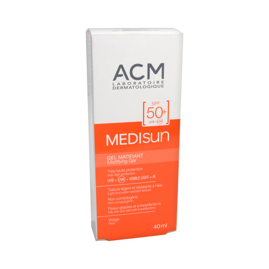 ACM Medisun Mattifying Gel SPF 50+, 40 ml