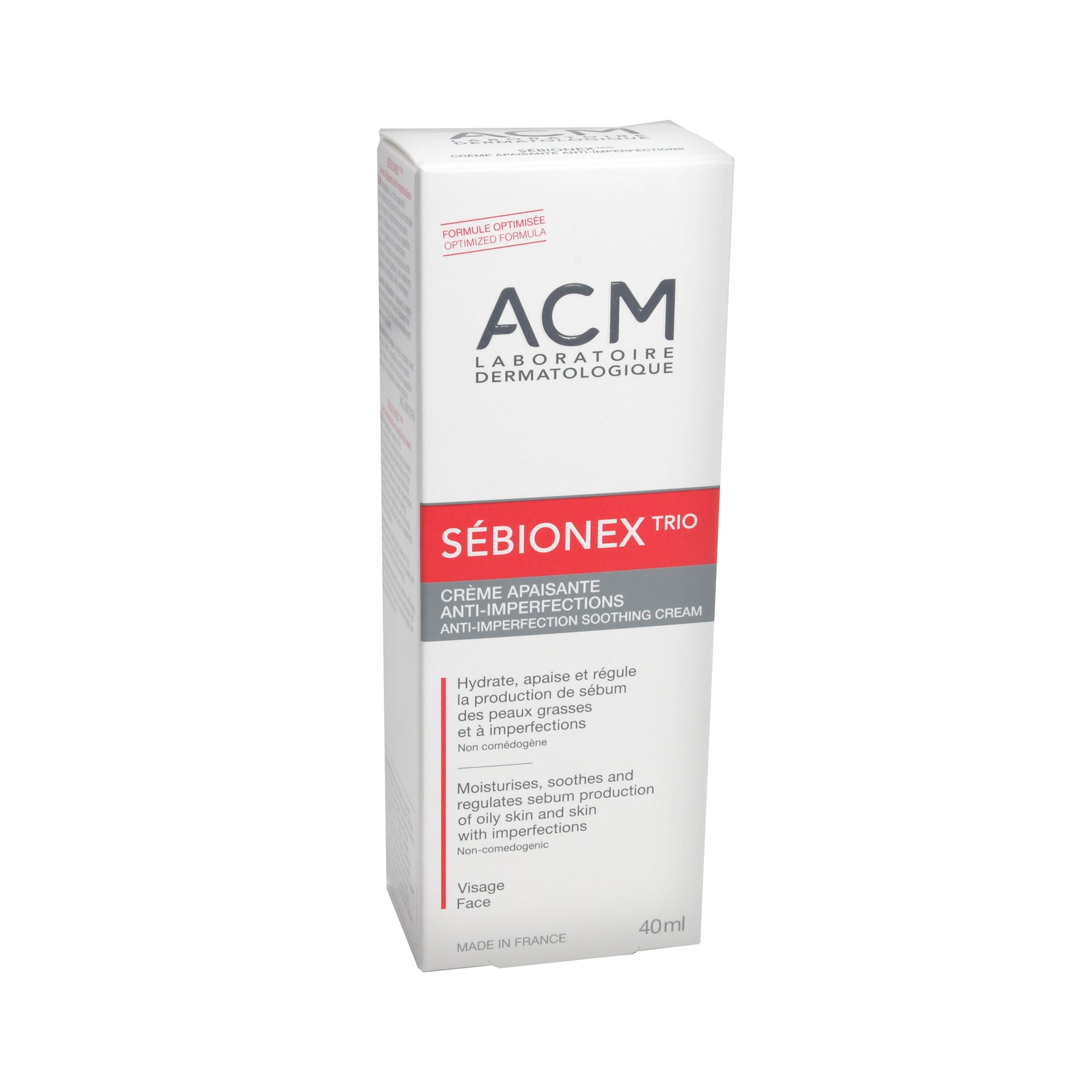 ACM Sébionex Trio Anti-Imperfection Soothing Cream, 40 ml